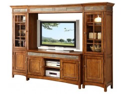 Craftsman Home Entertainment Wall