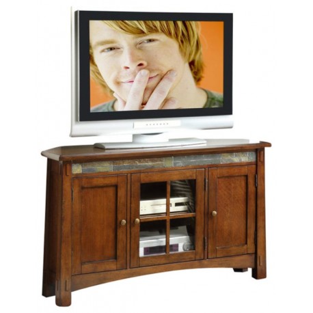 Craftsman Home Corner TV Console