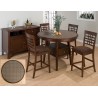 Caleb Round Counter Height Table & Stool Set