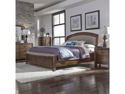 Avalon Storage Bed, Dresser & Mirror, Chest, NS