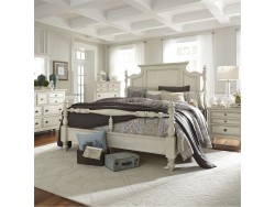 High Country Poster Bed, Dresser & Mirror, Chest, NS