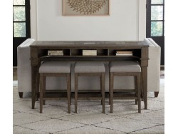 Arrowcreek Bar Console 4pc. Set