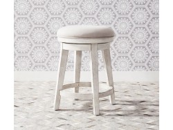 Modern Farmhouse Console Swivel Stool