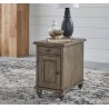 Americana Farmhouse Chair Side Table